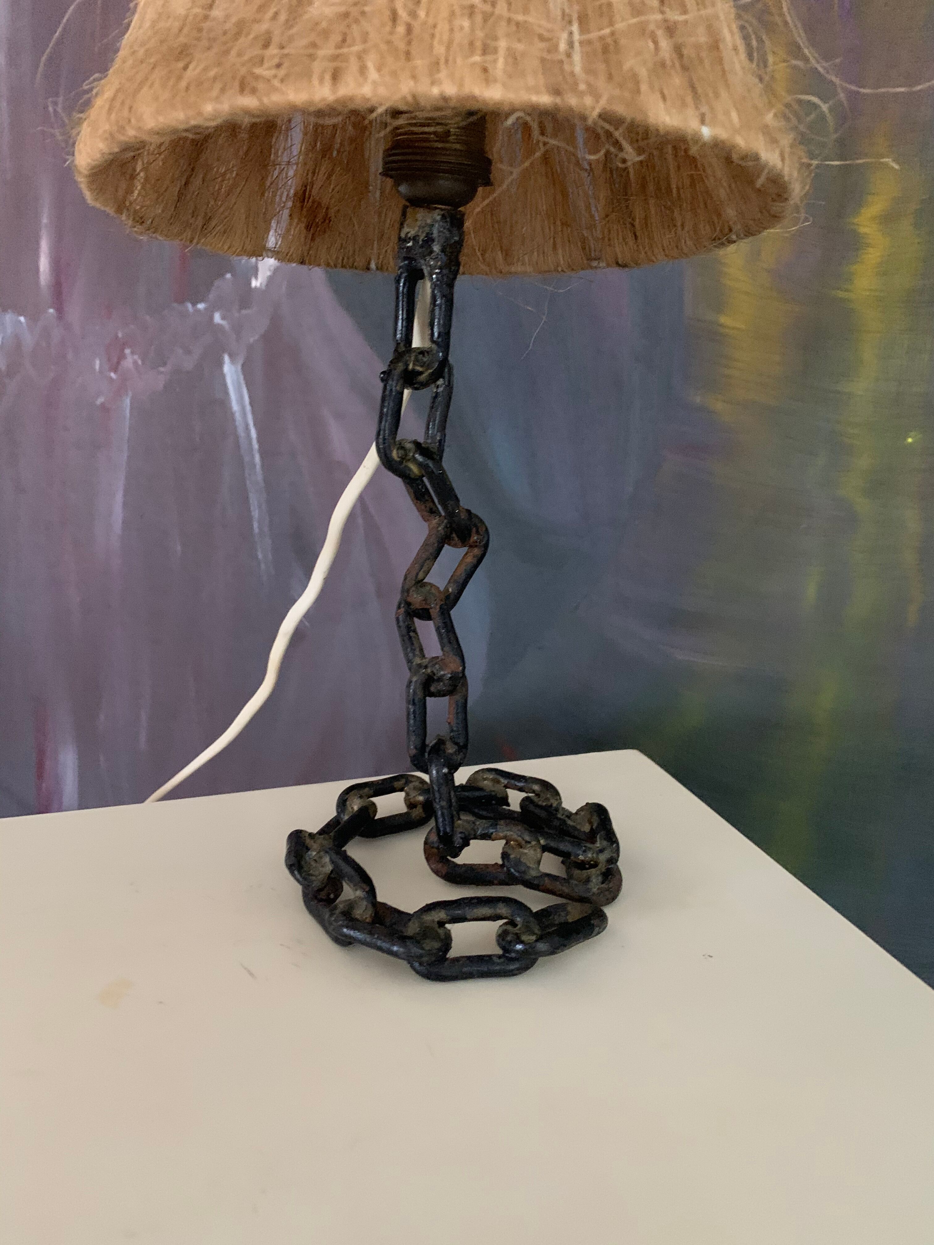 Brutalist vintage lamp