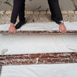 Fireplace in red marble from Languedoc