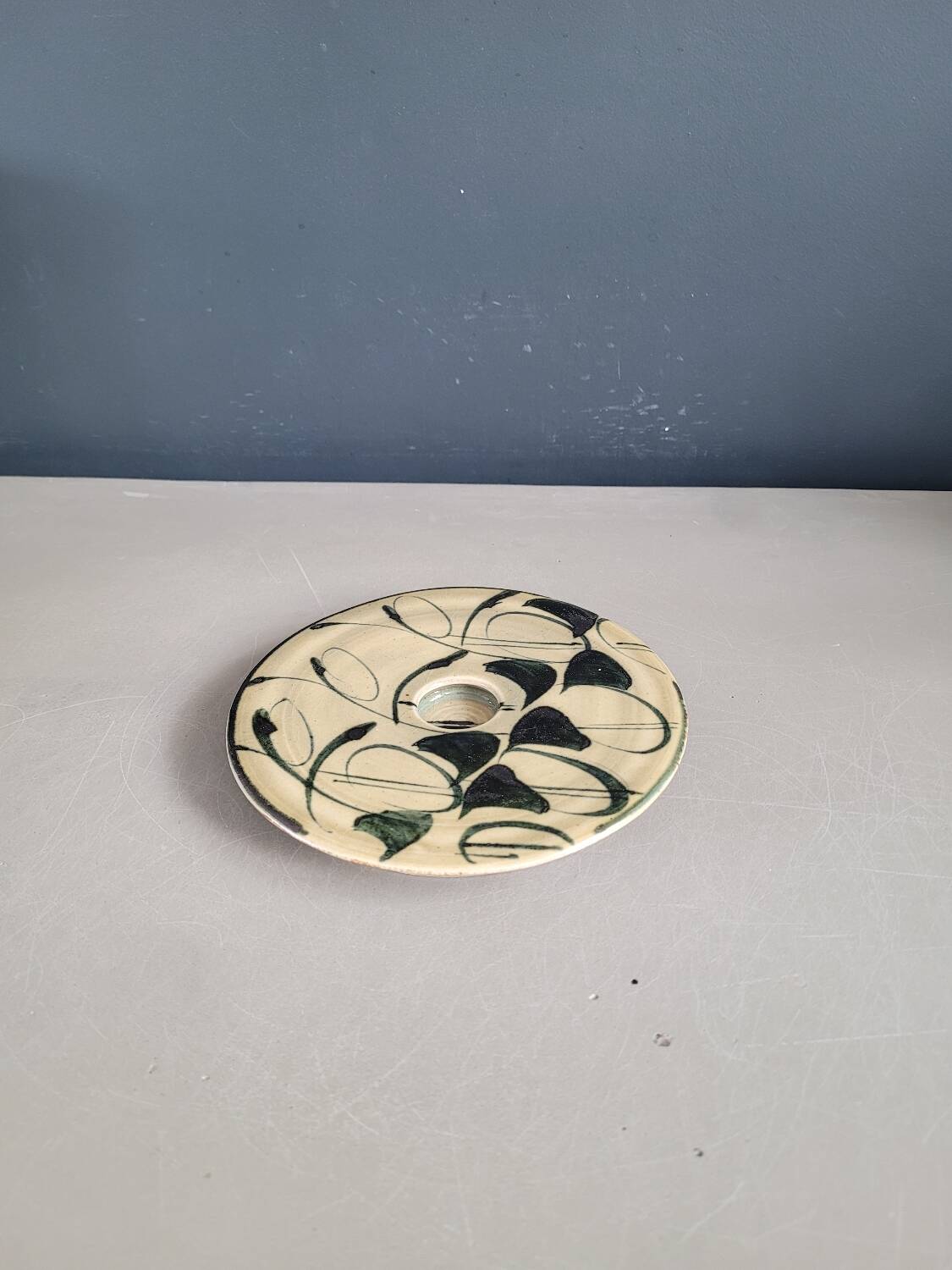 Vintage ceramic candle holder