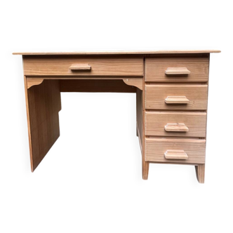 Solid wood desk