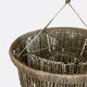 Suspension artisanale en coquillage Beige et marron