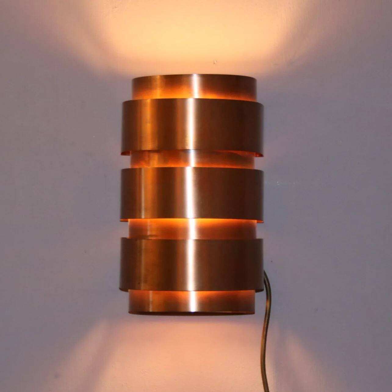 1960s V-155 wall lamp by Hans Agne Jakobsson for AB Markaryd, Sweden