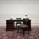 Ensemble de bureau anglais classique avec chaises de bureau