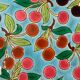 Longwy, old tile wall tile fruit decoration nineteenth