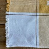 4 serviettes de table brodées vintage