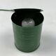 Vintage Green Tin Can Lamp, Ad Van Berlo, Vrieland Design, 1980s