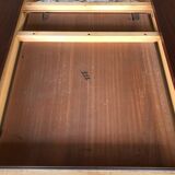 Table de salle à manger en palissandre extensible avec rallonges papillon, 1960’