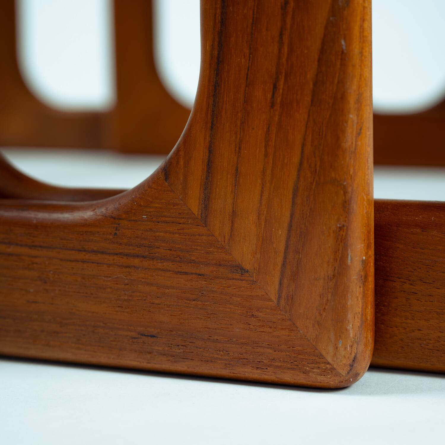 Danish teak mid century modern nesting tables Salin, Nyborg, Denmark 1960s