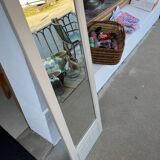 Grey patinated mirror