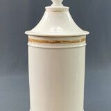 Old Paris 19th century porcelain medicine jar marked UNG:NUTRIT: