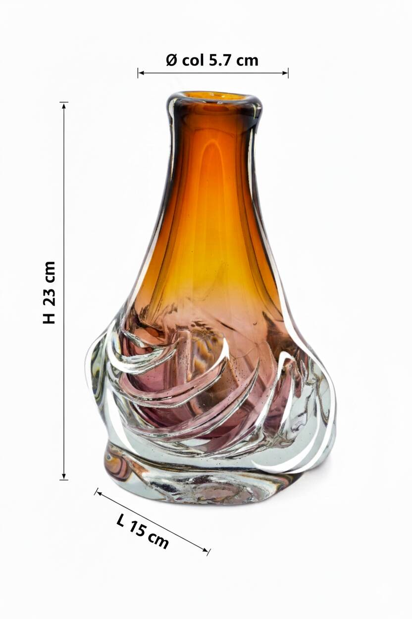 Vase sculpture Millennium — édition collector Chřibská