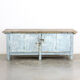 Antique industrial workbench