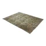 Anatolian handmade vintage rug 280 cm x 205 cm