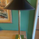 Large golden brass lamp neo classic style