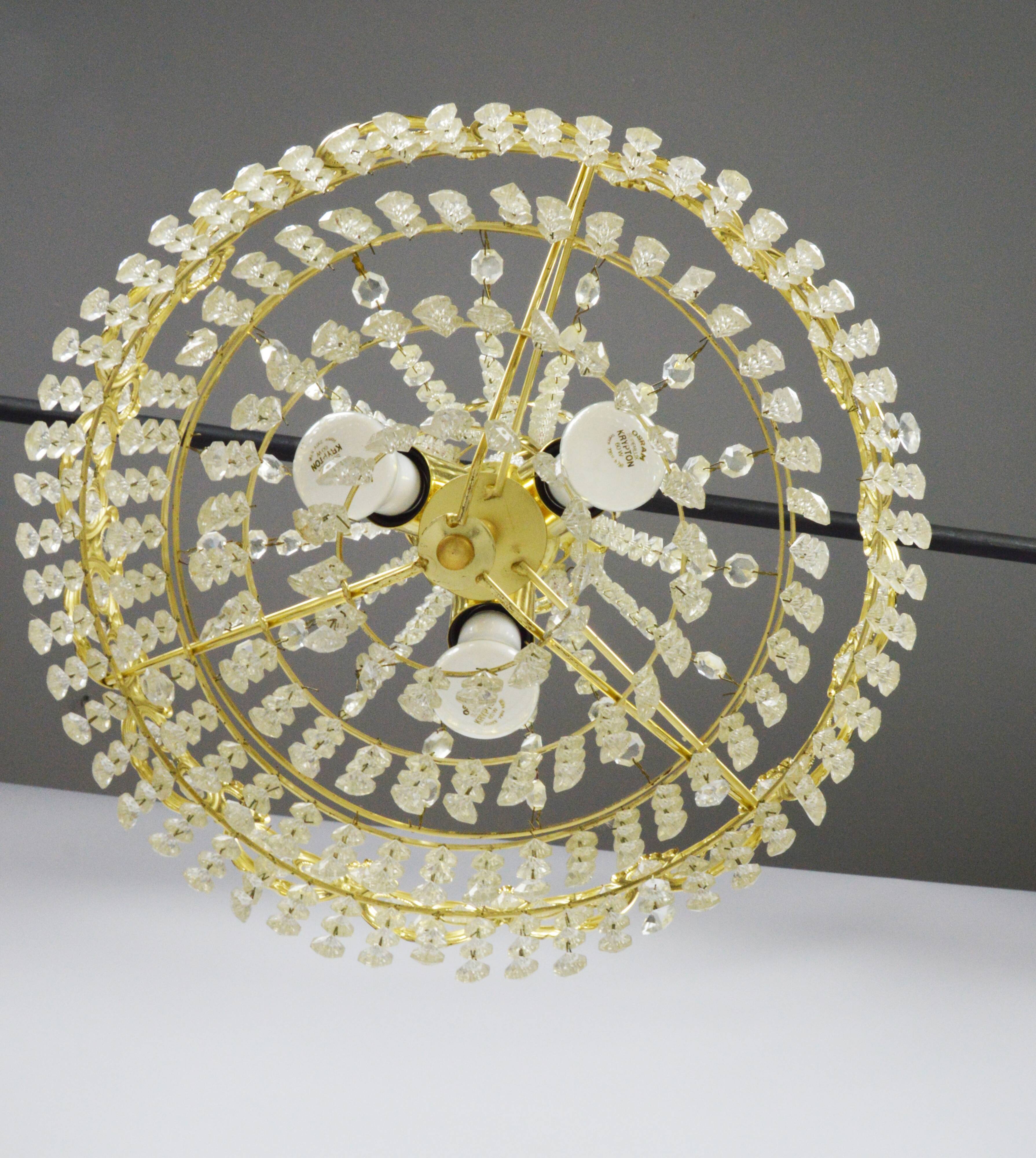 Massive chandelier, 1970s