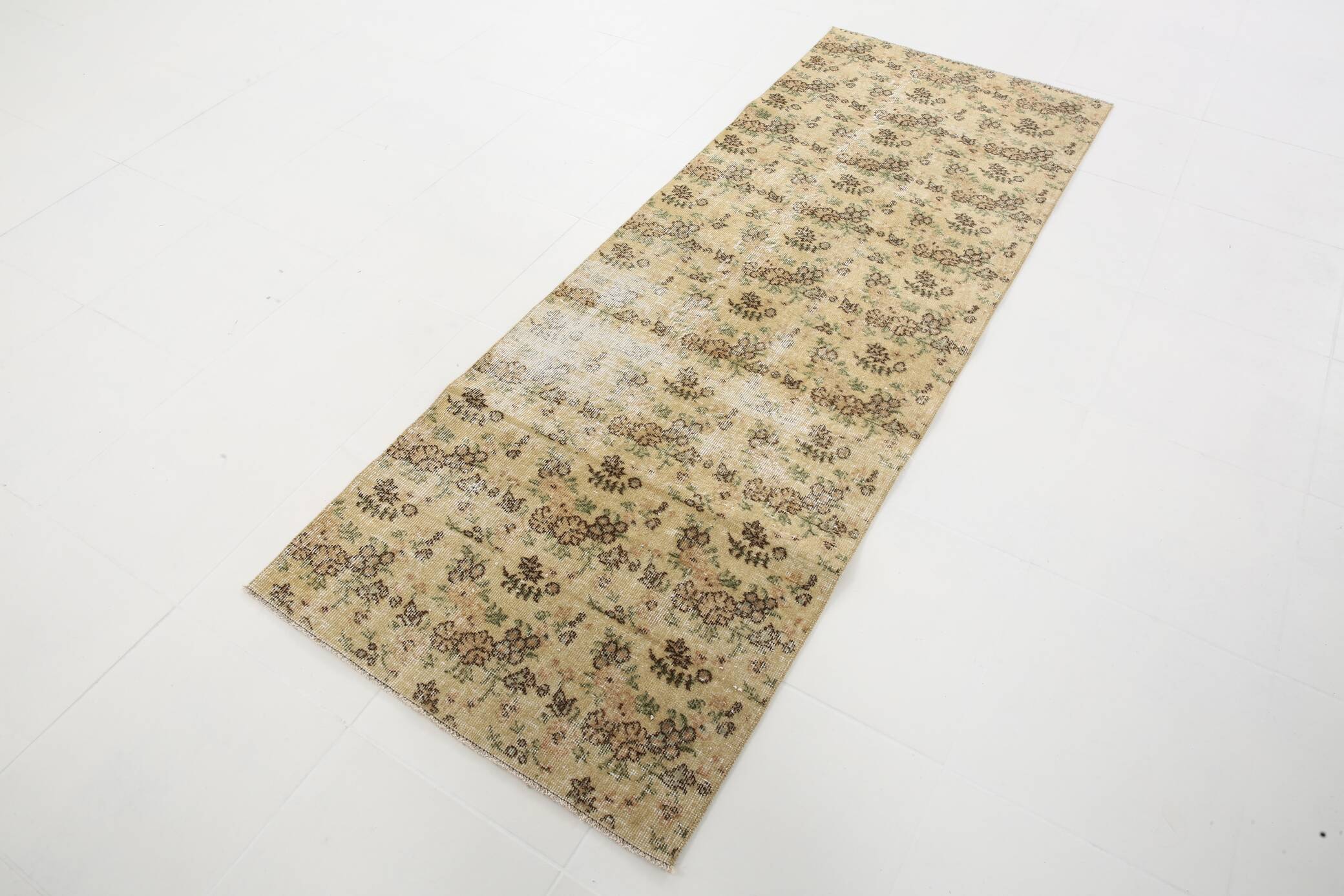 Antique Vintage Runner Rug, 86x230Cm SK 5248