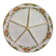 plat de service vintage avec compartiments en céramique anglais