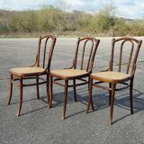Set of 6 Bistro Chairs No. 56 Thonet