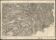 Framed Reprinted Old Map of Nice from 1880