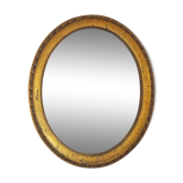 Mirror former oval gold classic 58x48cm