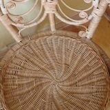 Fauteuil Peacock rotin