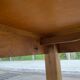 Farmhouse dining table extendable stripped in raw solid oak 180-270cm 1