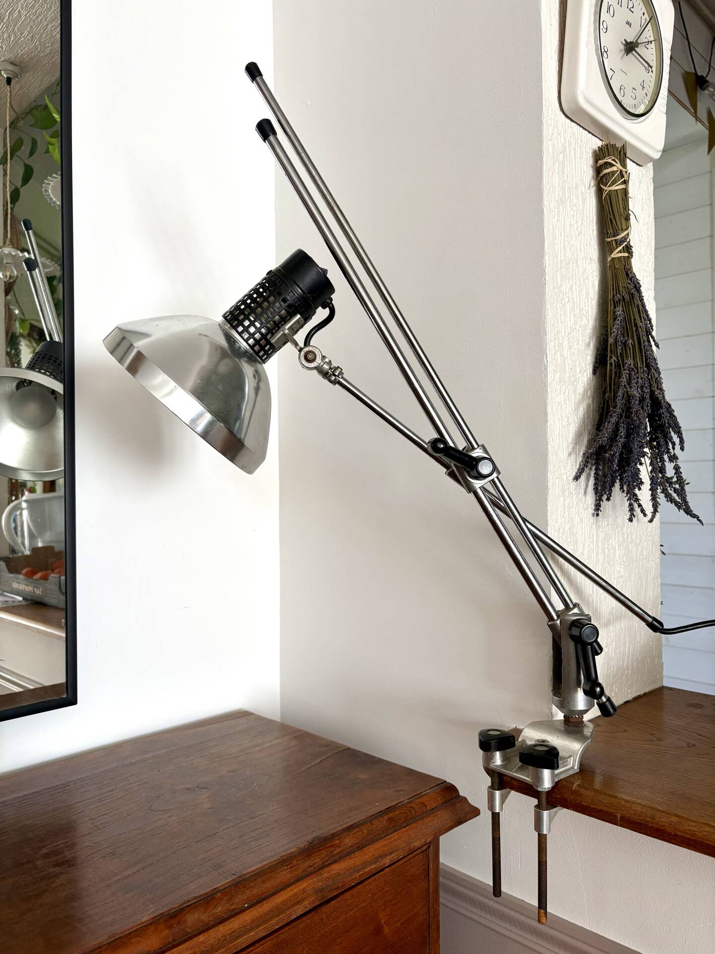 Architect's desk lamp industrial workshop AZ-MD design 1970