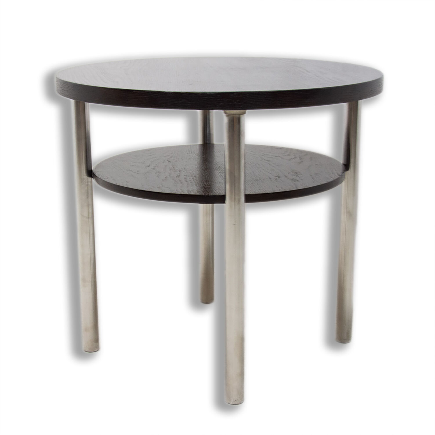 Bauhaus Chromed Coffee Table by Robert Slezak, 1930s