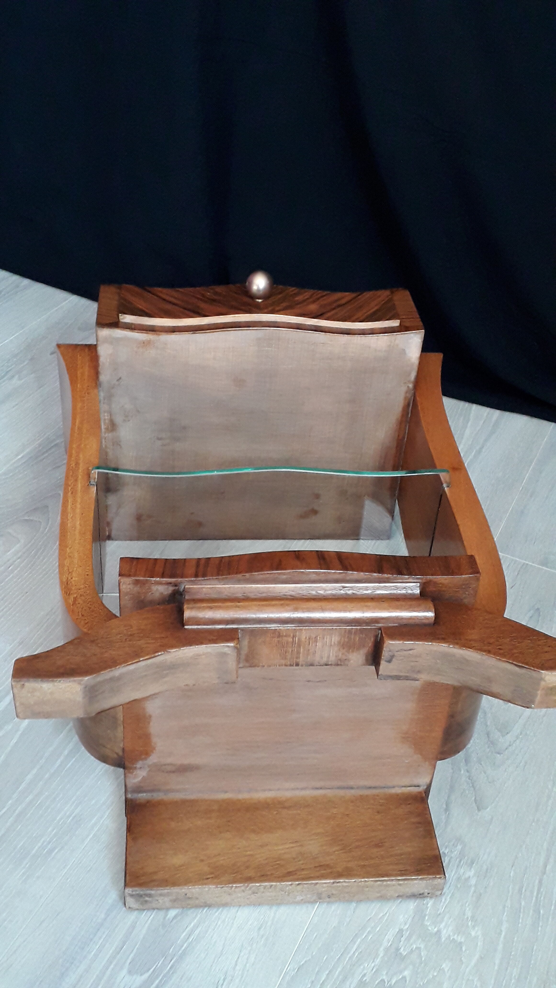 Art Deco bedside pair