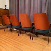 Set of four chairs, 1960s