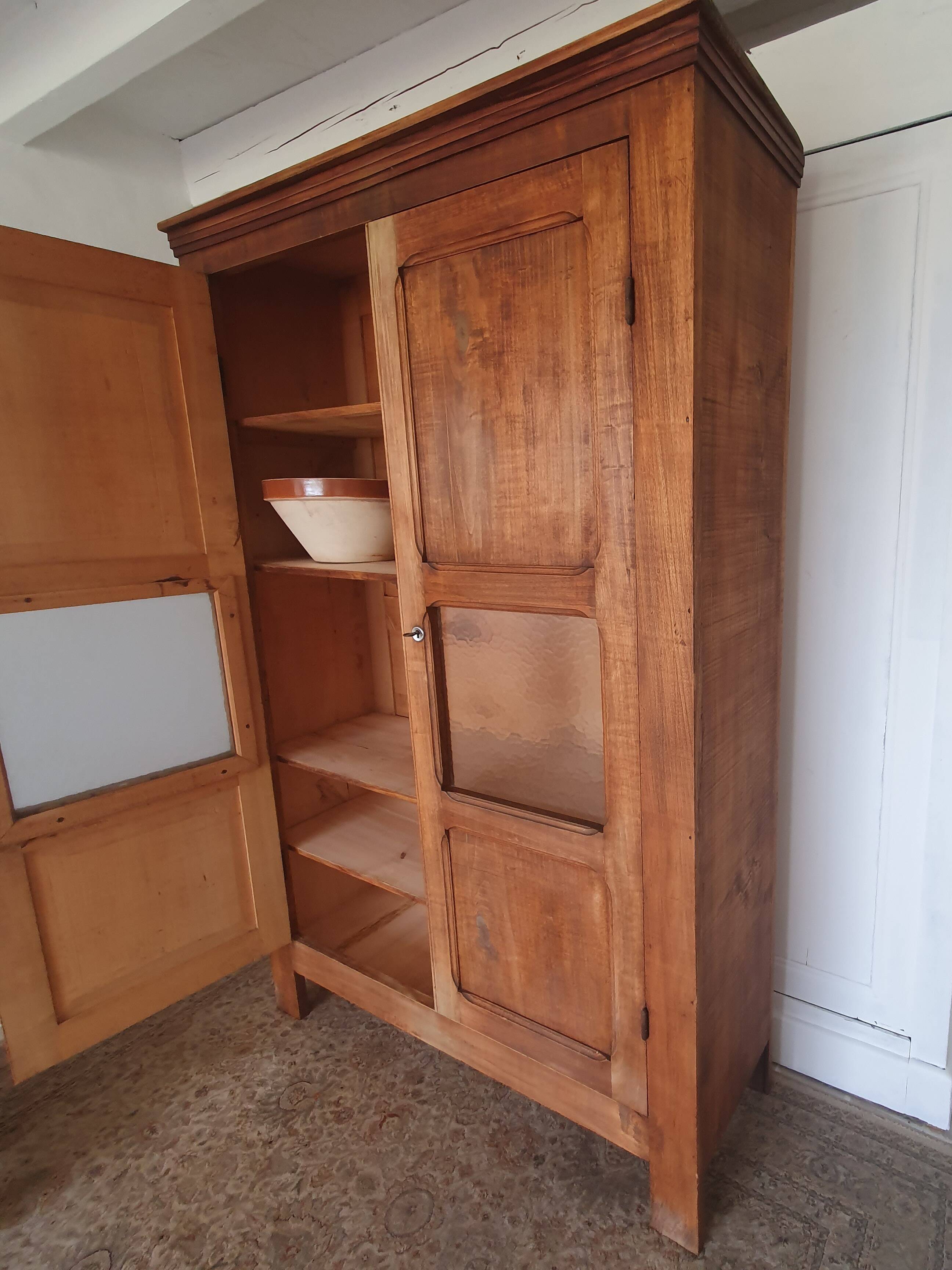 Raw wood wardrobe 1950