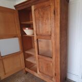 Raw wood wardrobe 1950