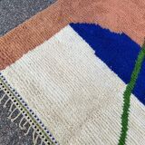 Tapis beni ourain en laine