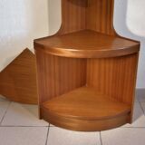 Furniture - corner shelf in teak 70s
