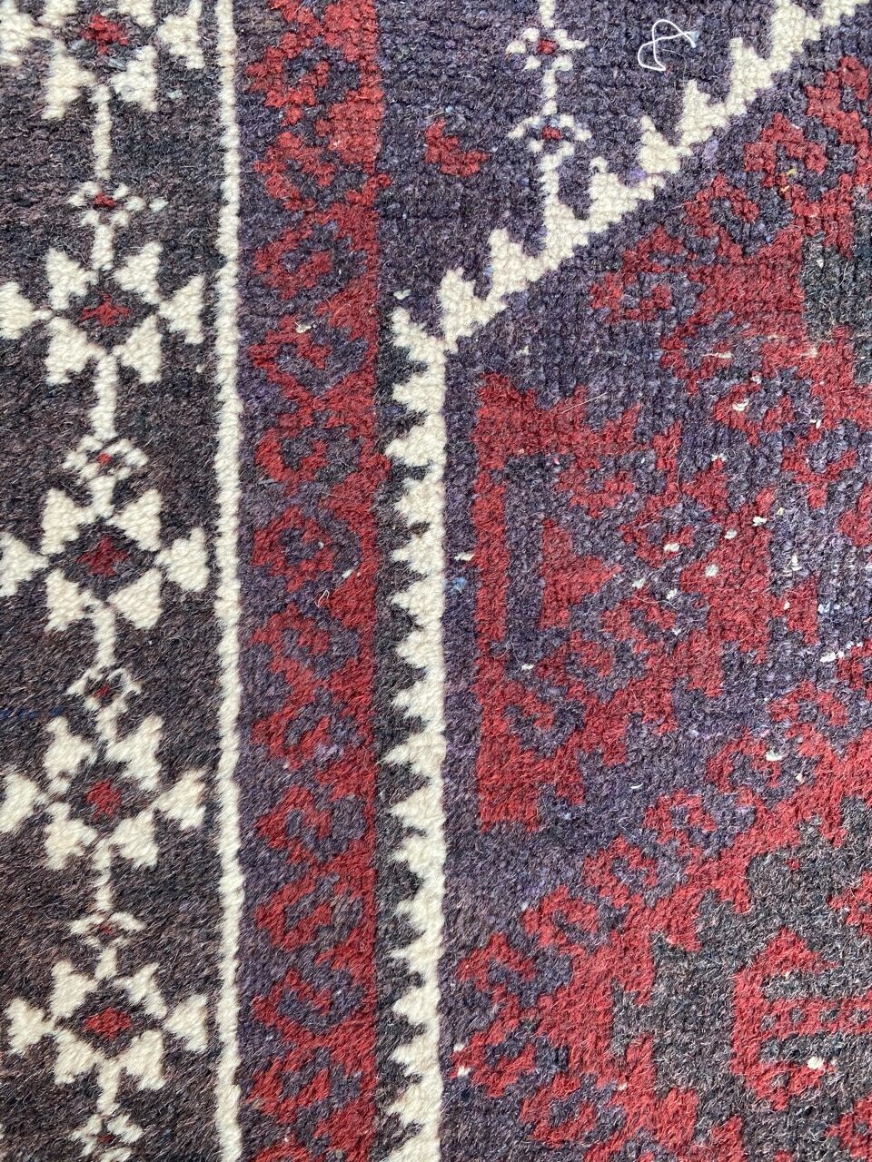 Vintage afghan carpet belutch 89x147 cm