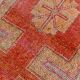 Turkish Vintage Runner Rug, 97x353 Cm
