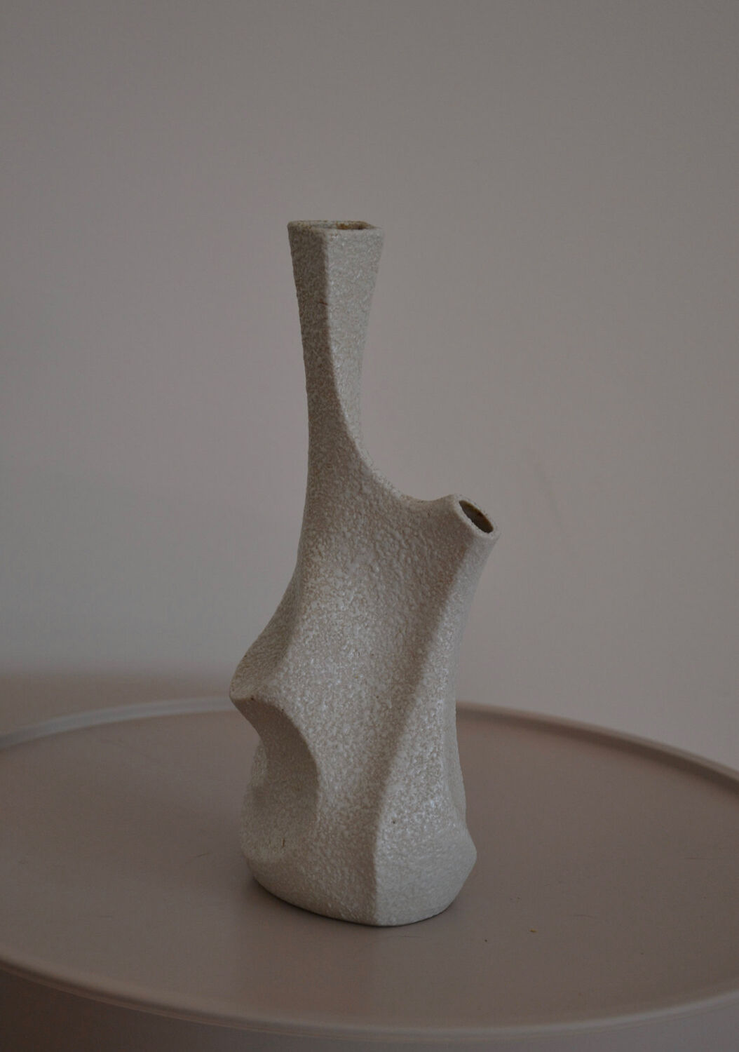 Minimalist design vase signed 1960s