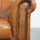 Sheepskin Leather 2.5-Seater Sofa