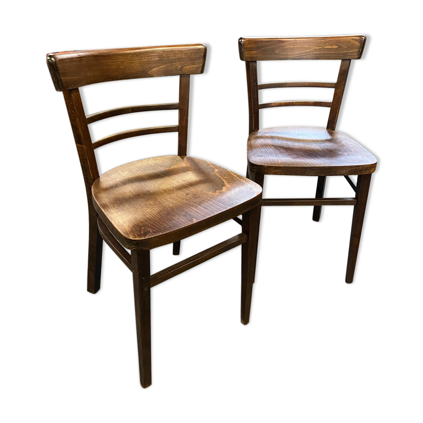 Pair of bistro chairs