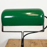 Vintage green enamel bank lamp from Astral, 1930s