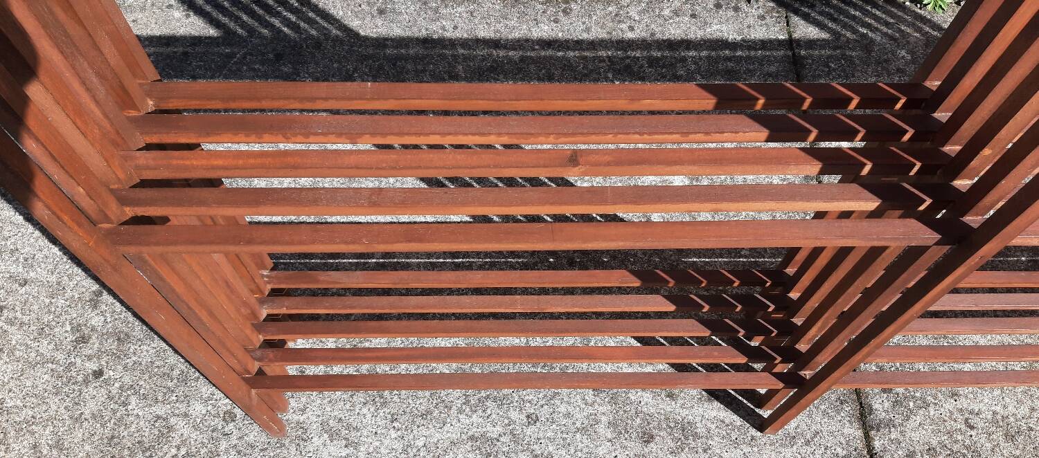 Scandinavian wall shelf (or bookcase), 60s/70s