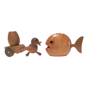 Deux porte pics apéritif - poisson