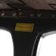Two numbered black leather designer armchairs – Olivier De Schrijver