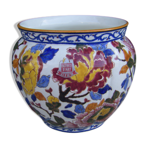 cache-pot en faience