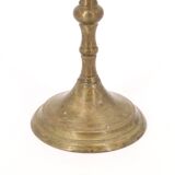 Menorah candlestick with 7 branches in brass, 1960s