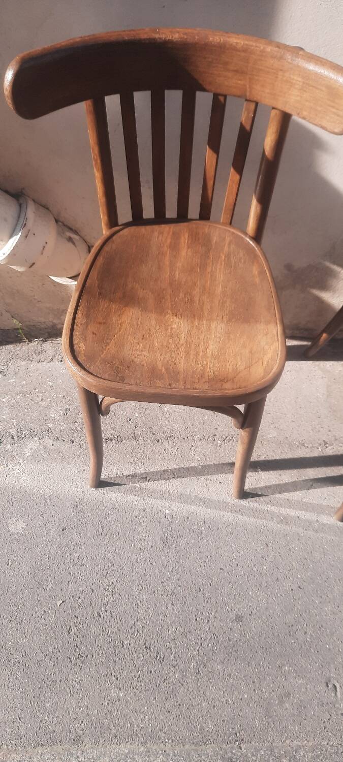 Paire de chaises bistrot
