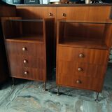 Vintage bedside tables set of 2