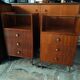 Vintage bedside tables set of 2