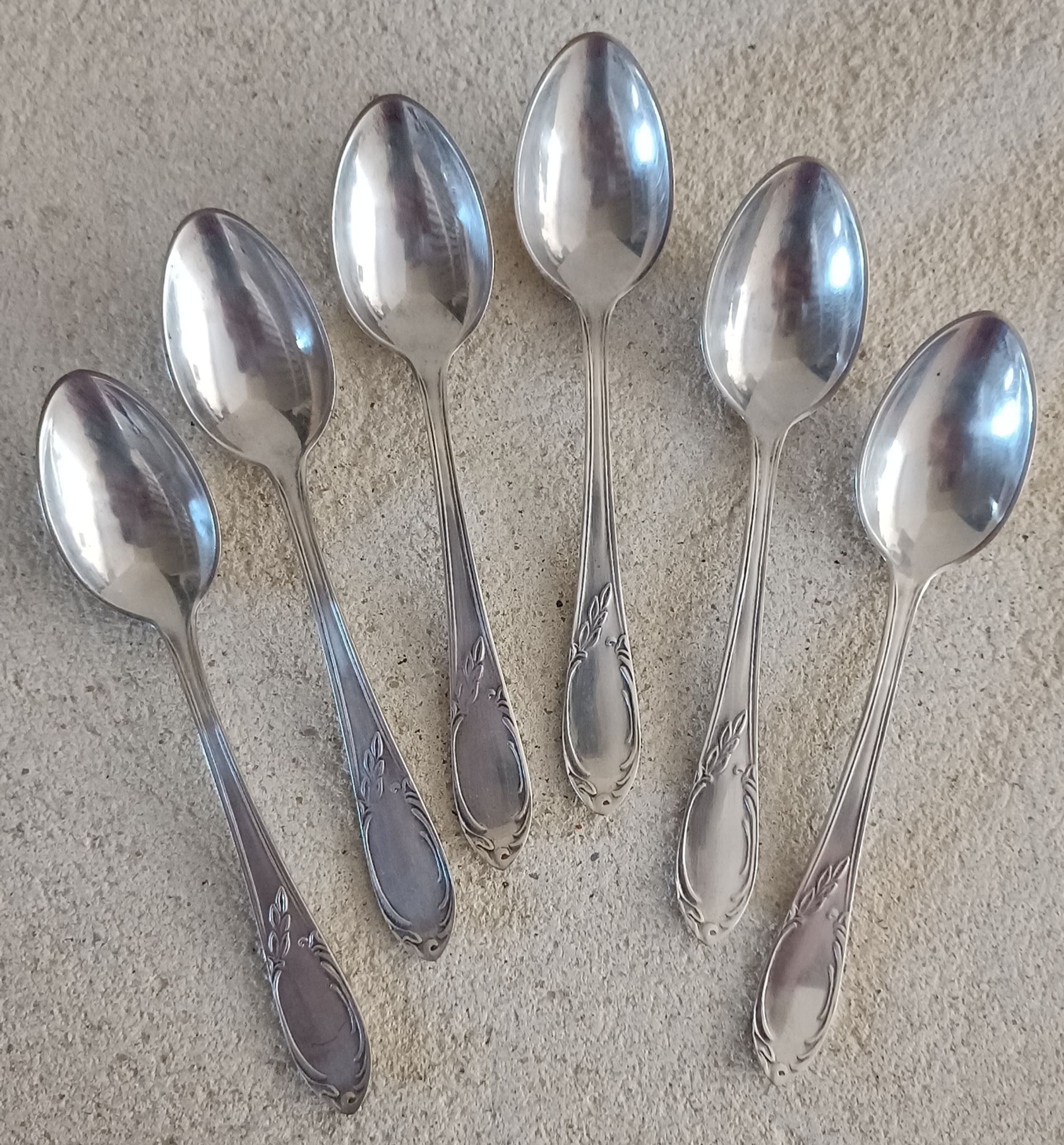 Boîte de 6 cuillères à moka