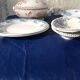 Lot assiettes et plats anciens dont Gien  Mariette Pomponnette Regent